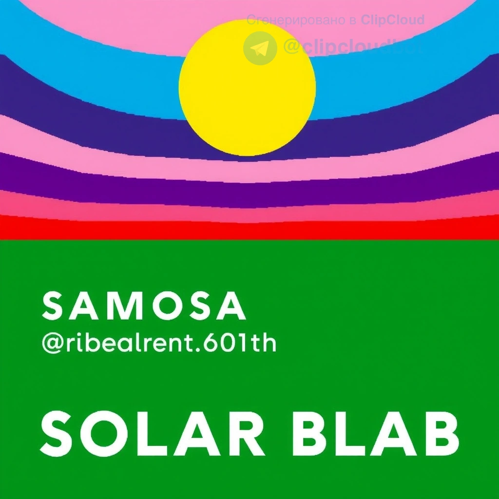 Solaris Lab: 11/0920:00В эту пятницу у нас выступает Samosad Bend — Саша Улаев, наш дорогой д...
