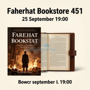 Книжный магазин Фаренгейт 451: 25 сентября 19:00