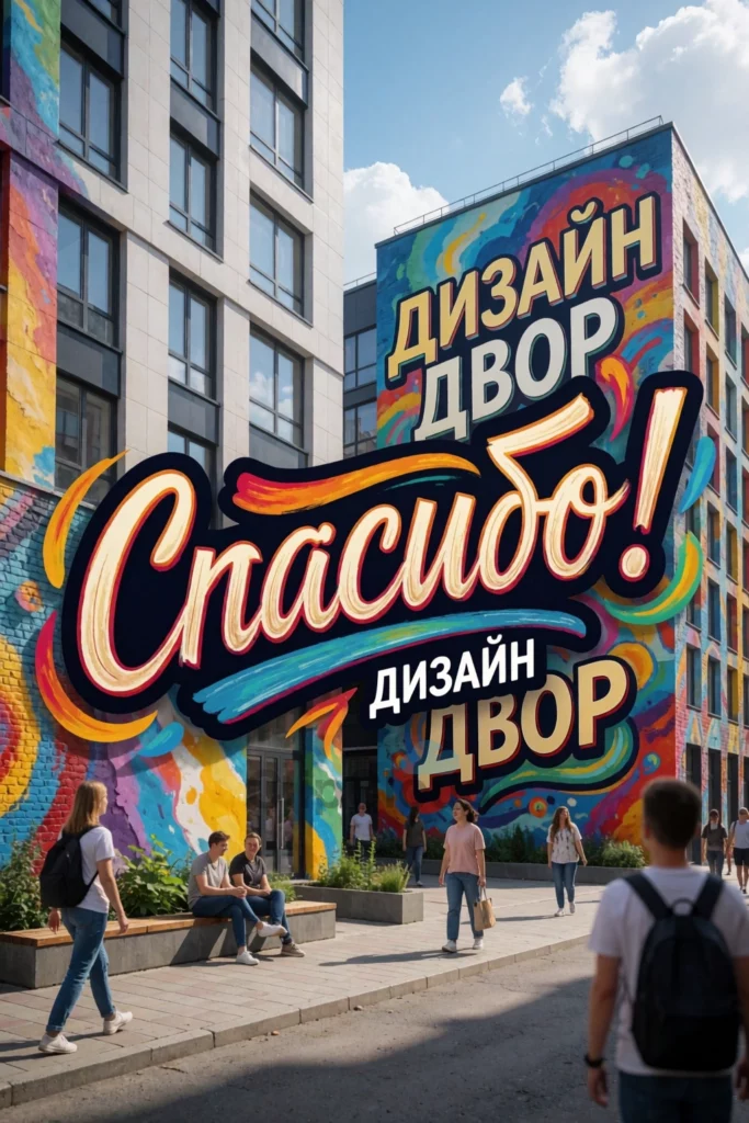 Design District DAA: «Спасибо!» х ДИЗАЙН ДВОР