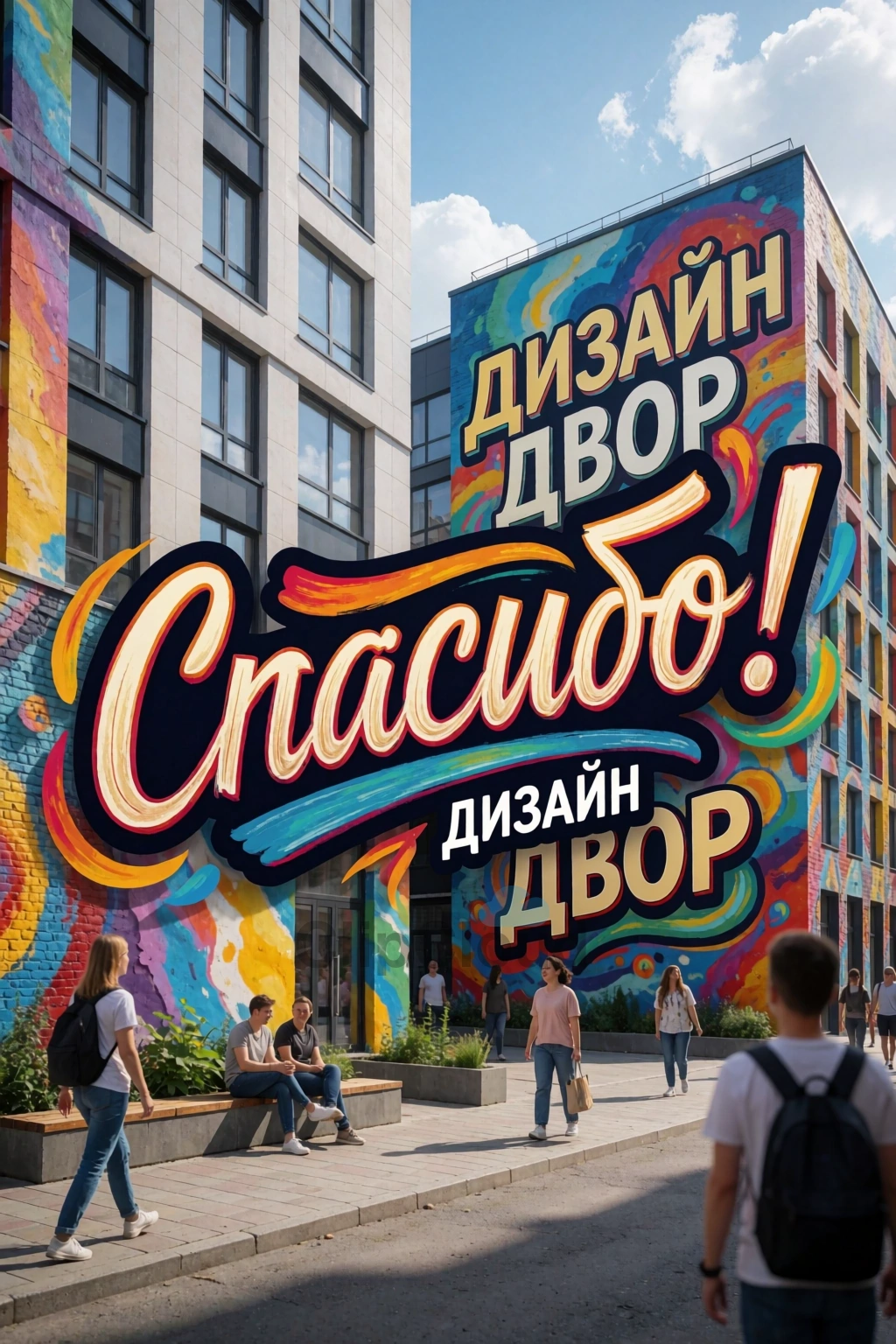 Design District DAA: «Спасибо!» х ДИЗАЙН ДВОР