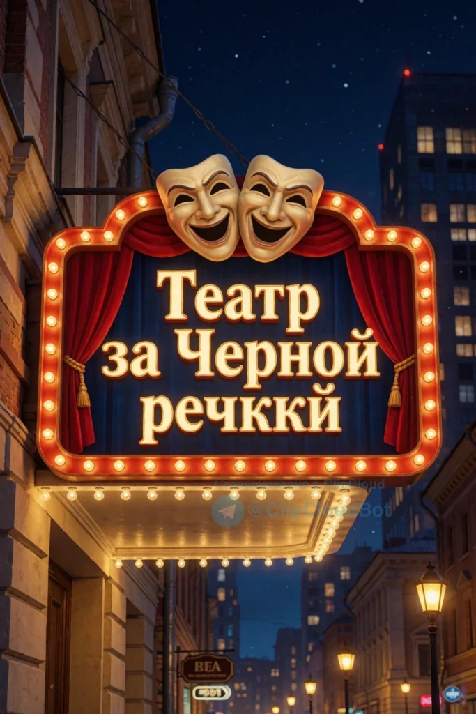Театр за Черной речкой: 🎭 Что посмотреть на этой неделе в Театральном центре «За Чёрной речкой»: