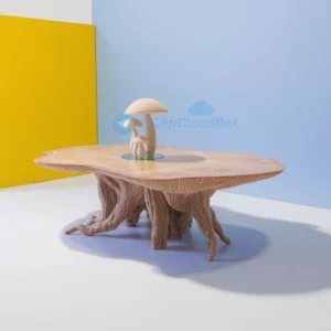 Design District DAA: От гриба до предмета: как из корня грибов получается стол?