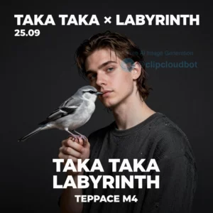 Птичка начирикала: 25.09 TAKA TAKA × LABYRINTH на Террасе M4