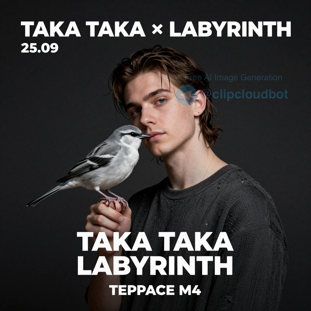 Птичка начирикала: 25.09 TAKA TAKA × LABYRINTH на Террасе M4