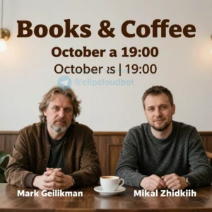Арт-кафе Книги и кофе: 16 октября в 19:00 ждём вас на легендарном музыкальном кАфейнике от поэта и исполнителя Марка Гейликмана и участника групп Пикник и Billy’s Band Михаила Жидких!