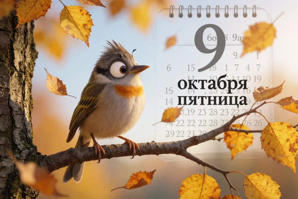 Птичья Личность: 9_октября_пятница