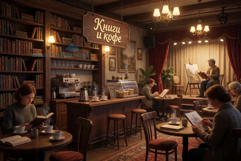 Арт-кафе Книги и кофе: 05.11, 18:00